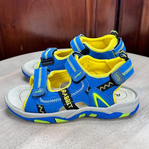Kids Sandals Rabbit Unisex Size 1 US 32 EU Kids Blue Fisherman Sandals - Picture 3 of 12